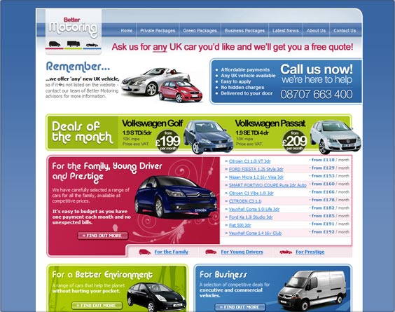Better Motoring website
